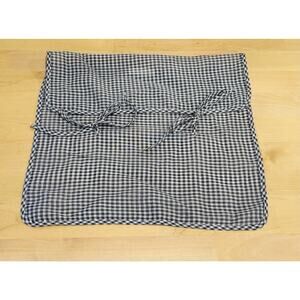 Pierre-Louis Mascia Gingham Blue White Checked Dust Bags Storage Bags RARE